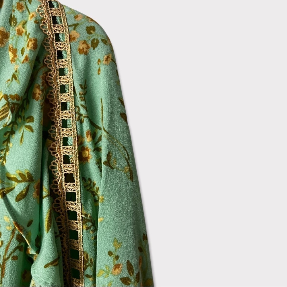 Spell & The Gypsy Maisie Blouse in Turquoise Sz S NWT - Picture 6 of 16